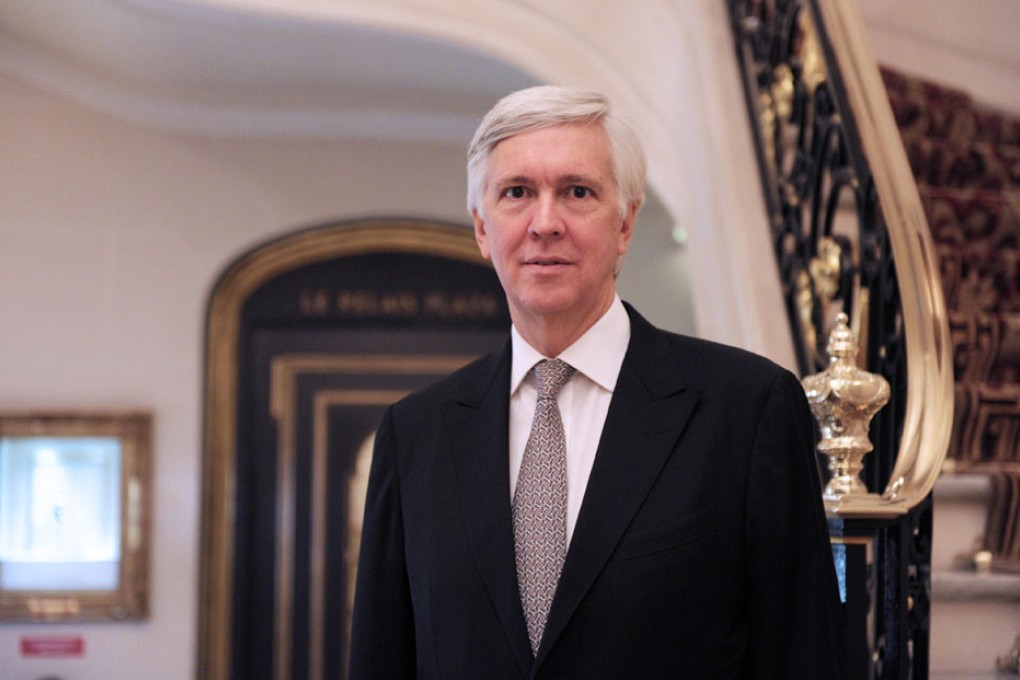 Christopher Cowdray, Dorchester Collection CEO. Photo: AFP