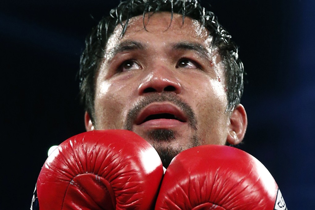 Manny Pacquiao said: "I am not a criminal or a thief. I have already paid my taxes in America." Photo: AP