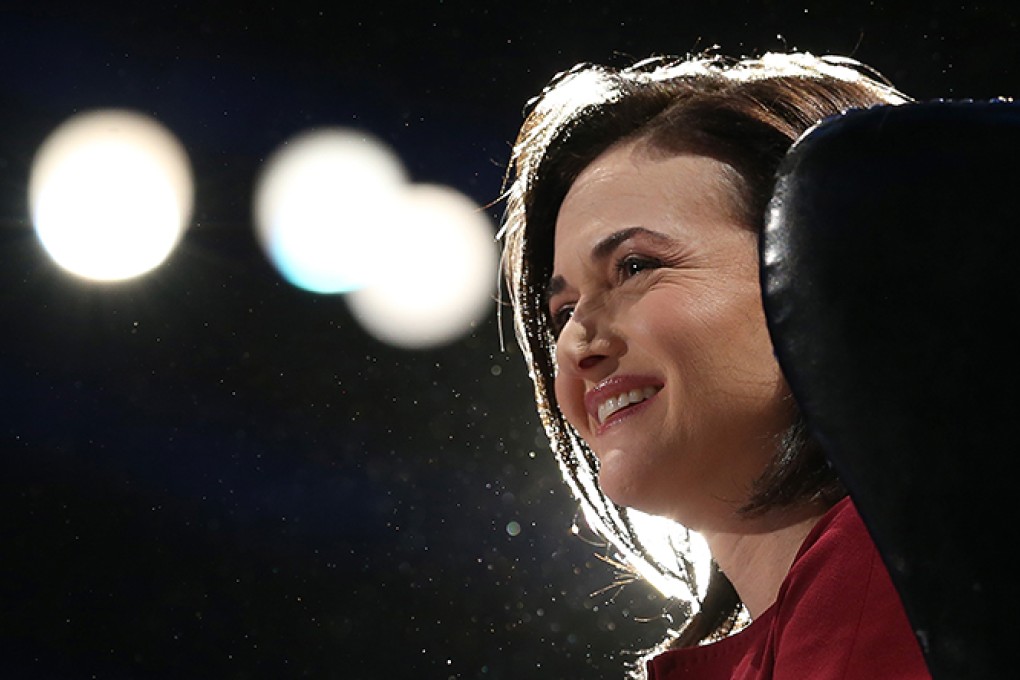 Facebook COO Sheryl Sandberg makes marriage and work look like a breeze. Photo: AFP