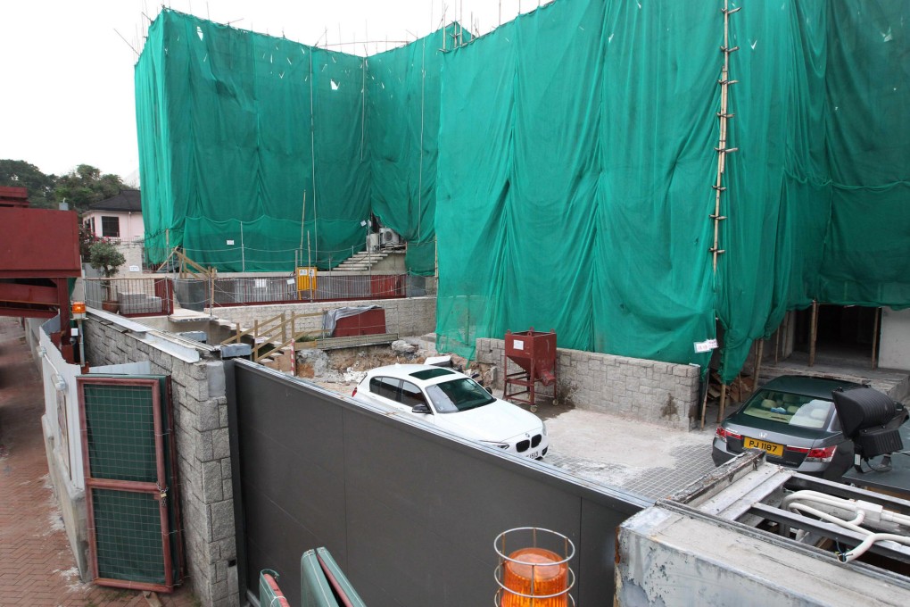 Henry Tang and wife Lisa Kuo's residence in Kowloon Tong, which housed a lavish illegal basement. Photo: SCMP