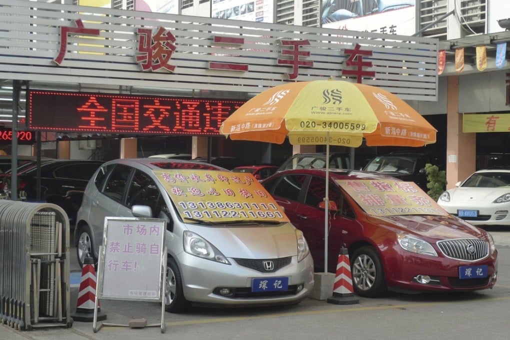 Vehicle sales boom spawns China's used car market