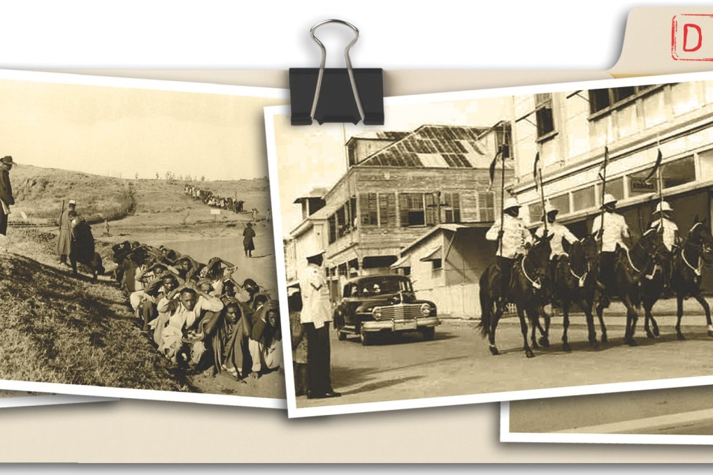 In Kenya, where colonial officials faced the Mau Mau rebellion (above, far left and left), sleepy Belize and tense Aden, files were destroyed wholesale and others shipped home.