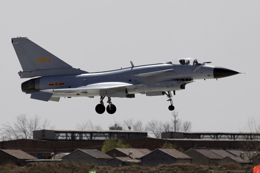 A Jian-10 fighter jet of China Air Force. Beijing's decision to establish an air defence identification zone over the East China Sea has received general support among Chinese people.