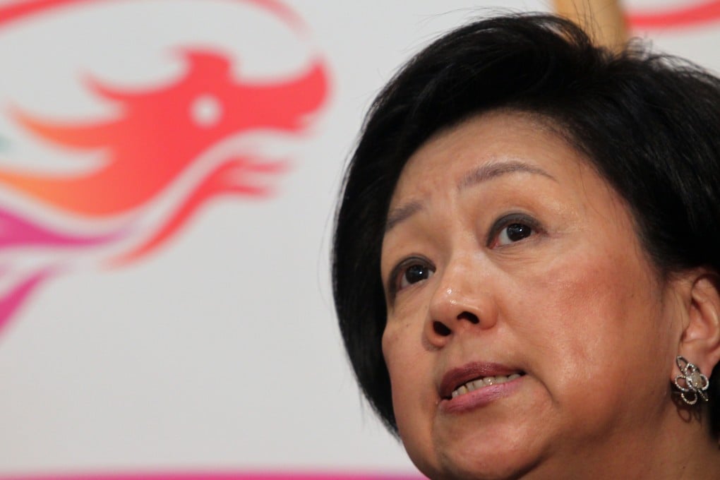 Laura Cha Shih May-lung, head of Financial Services Development Council