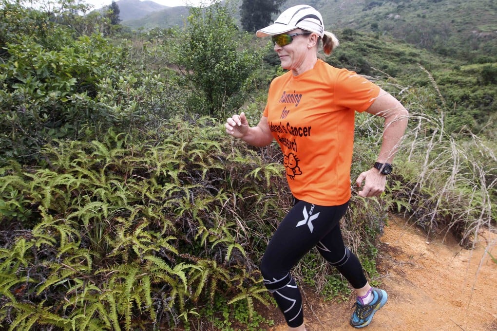 Zara Horner trains in Discovery Bay. Photo: Jonathan Wong