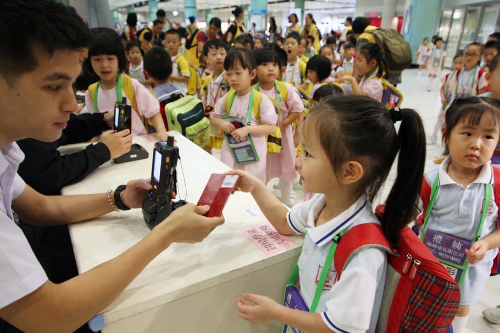 Some 16,000 pupils cross the border for schooling each day.
