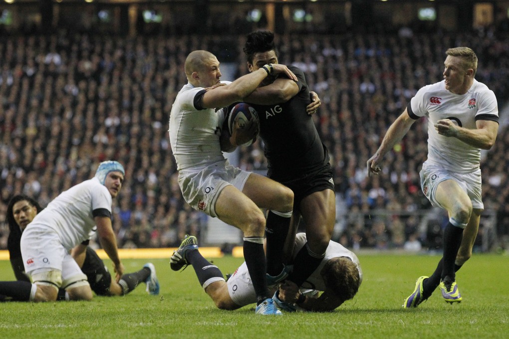 England lost to the All Blacks in a gripping encounter at Twickenham last month and will get three more bites at the cherry in New Zealand next year. Photo: AP