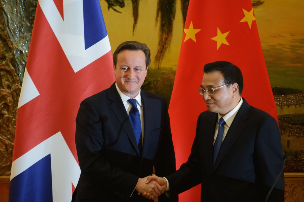 Beijing denied it had targeted Bloomberg by blocking its reporter from attending an event with Britain's Prime Minister David Cameron and China's Premier Li Keqiang. Photo: Reuters