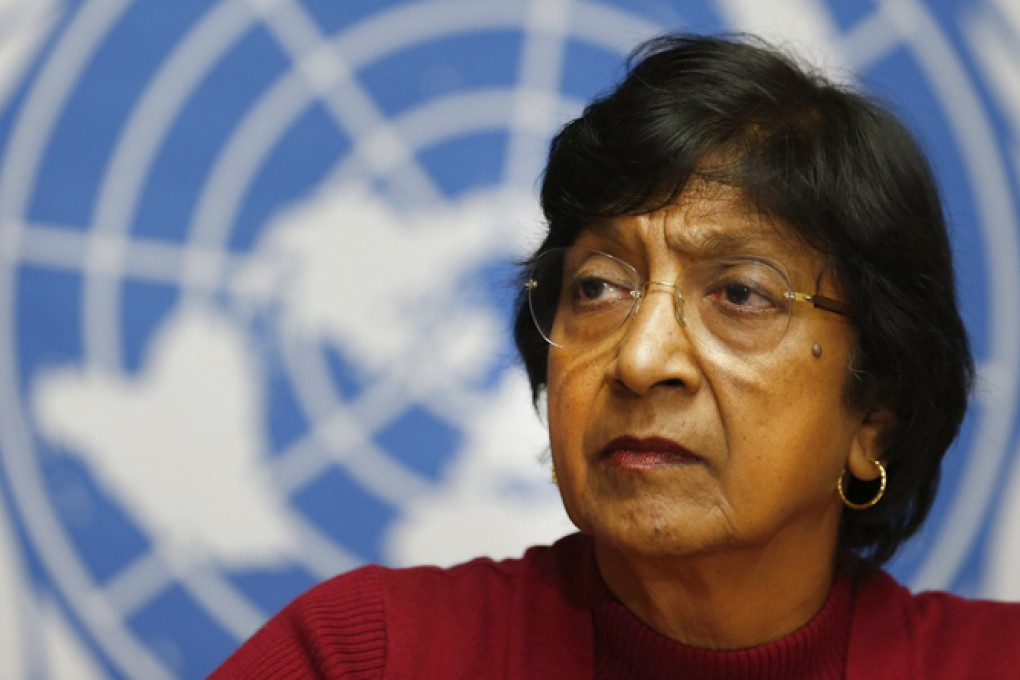 UN High Commissioner for Human Rights Navi Pillay. Photo: Reuters