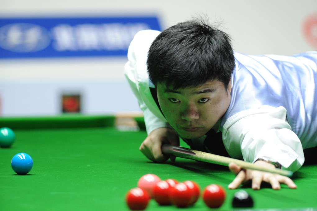 Ding Junhui's bid to win his fourth straight title were dashed at the UK Championship. Photo: Xinhua