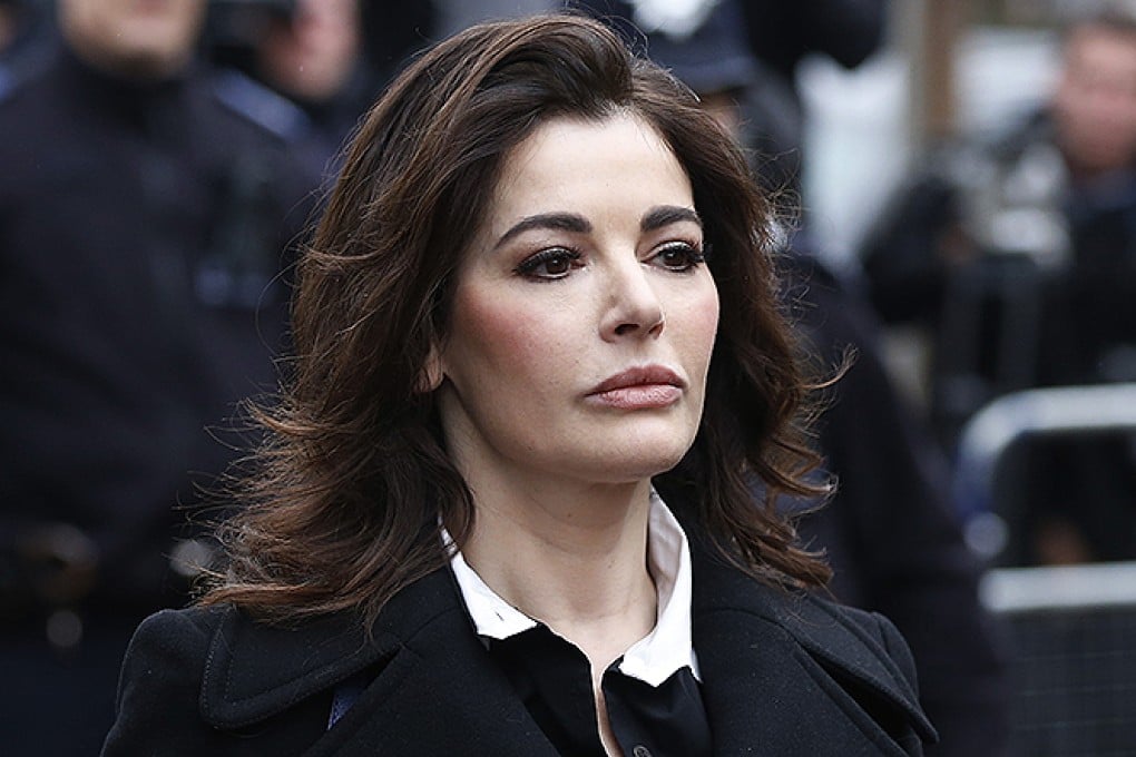 Celebrity chef, Nigella Lawson, arrives at Isleworth Crown Court in London. Photo: AP