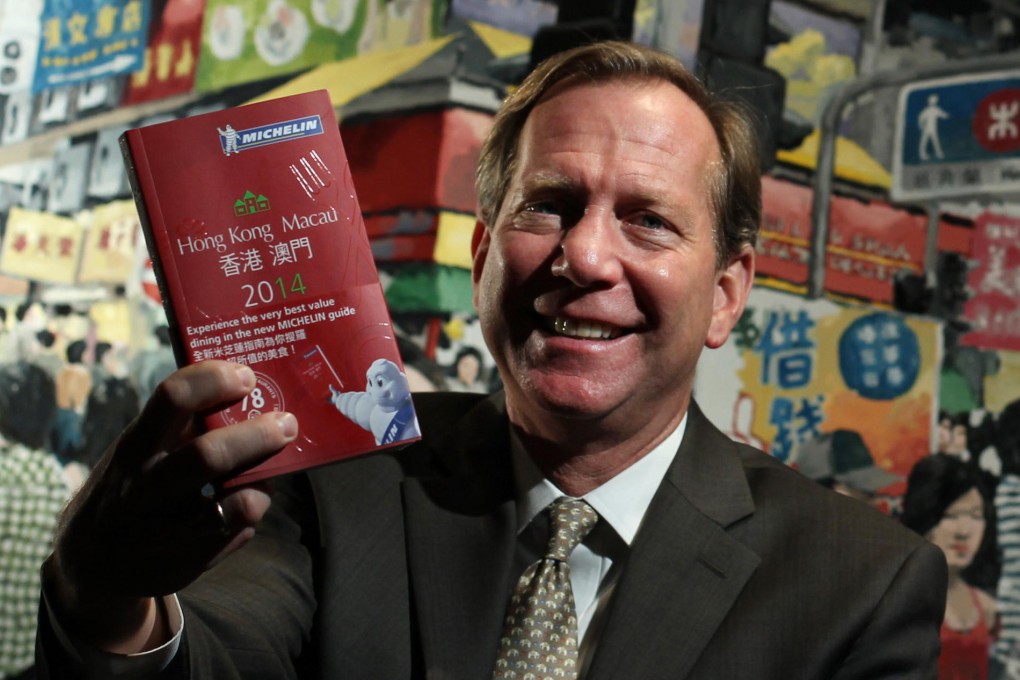 Michael Ellis at the Hotel Icon in Tsim Sha Tsui. Photo: Felix Wong