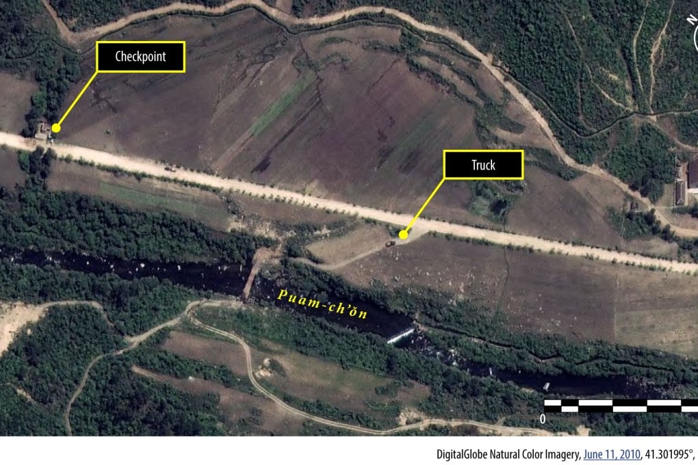 Satellite image of political prison camp Kwanliso 16, or Camp 16 released by Amnesty International. Photo: AFP