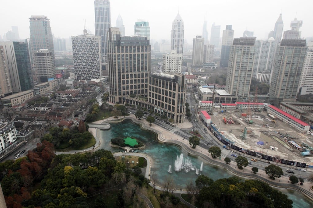 Shui On Land has sold its majority interest in the Taipingqiao commercial development. Photo: Bloomberg