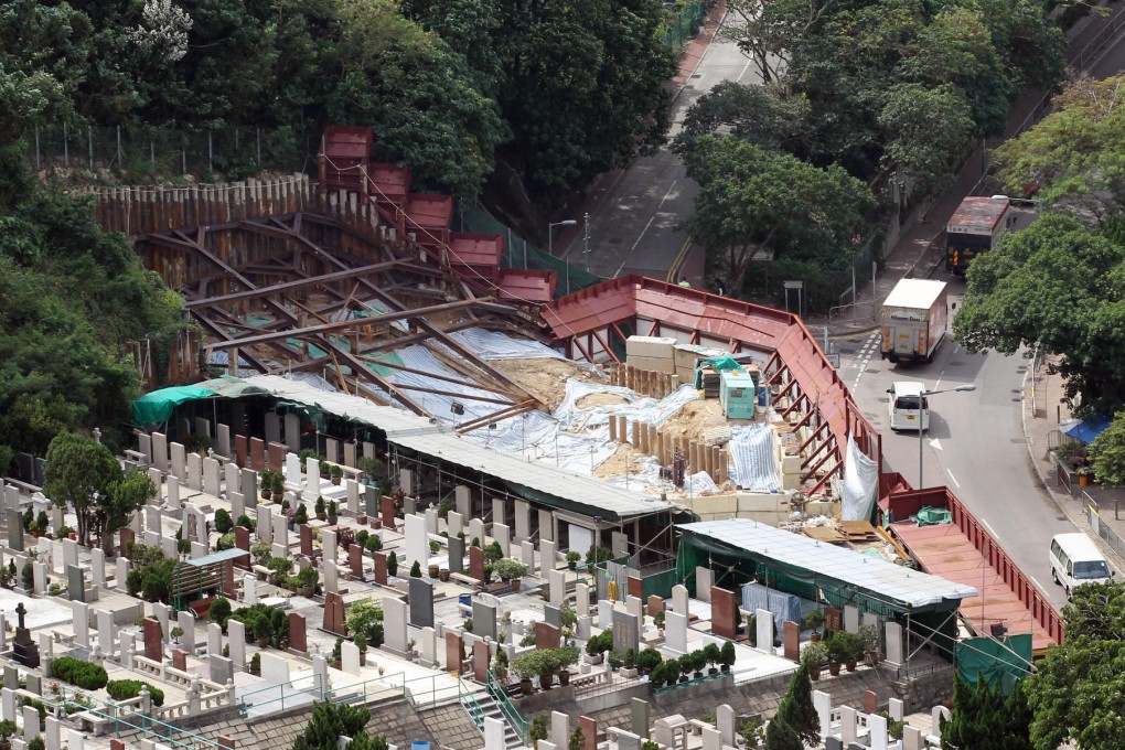 Columbarium's size worries residents. Photo: Edward Wong