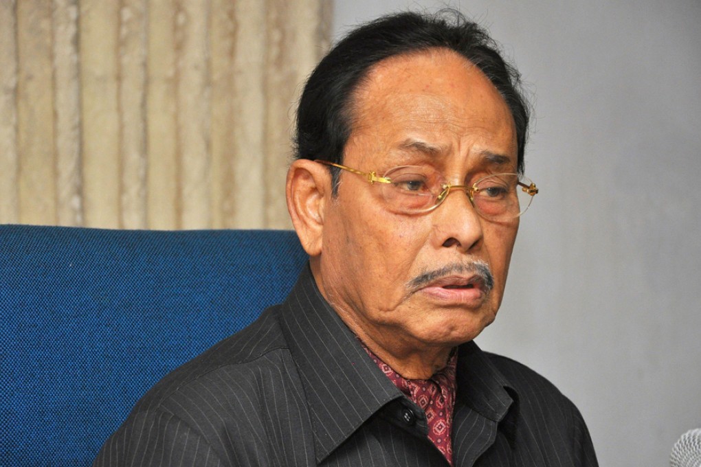 Bangladesh's former military dictator Hussain Muhammad Ershad. Photo: AFP
