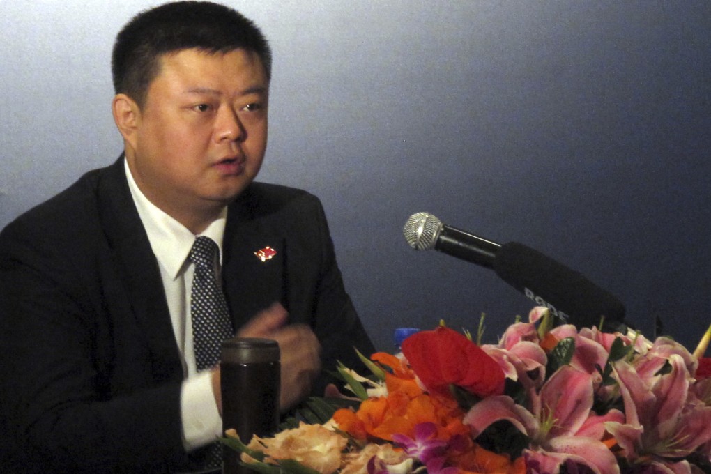 Wang Jing announced that he will build a deep water port on Ukraine's Crimean Peninsula in a joint venture with a Ukraine company. Photo: AP