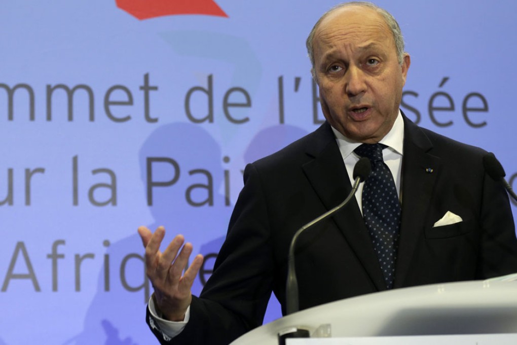 French Foreign Affairs Minister Laurent Fabius. Photo: Reuters