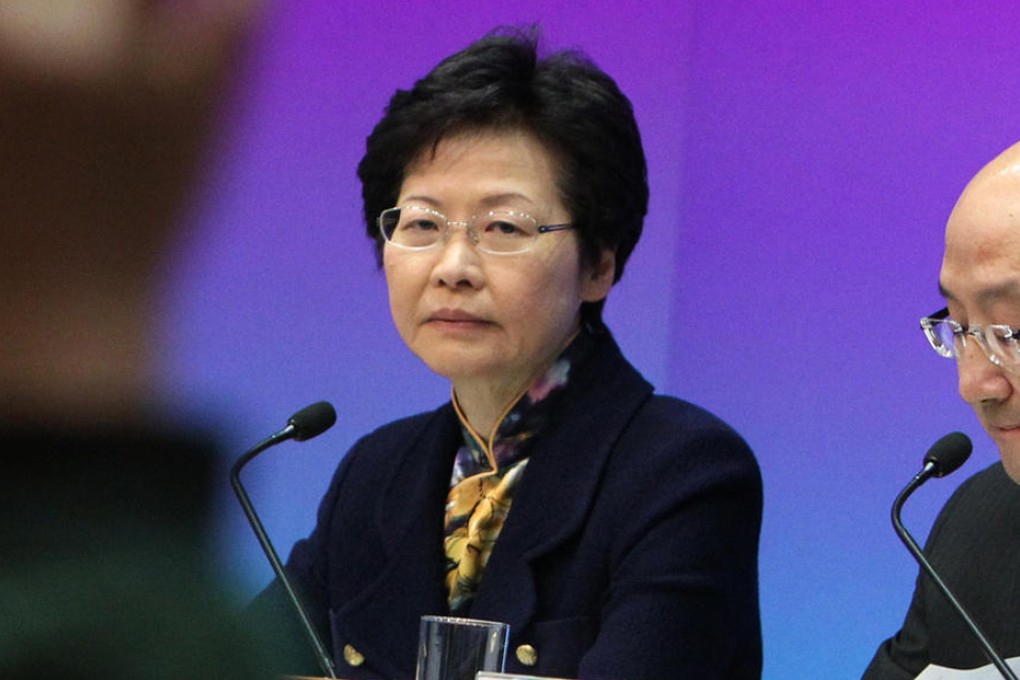 Carrie Lam is leading the reform consultation. Photo: Felix Wong
