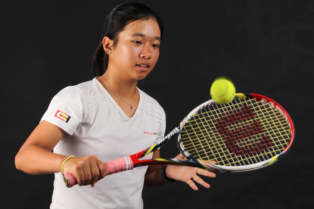 Katherine Ip Cheng became a tennis player because of her brush with Pat Cash. Photo: Edmond So