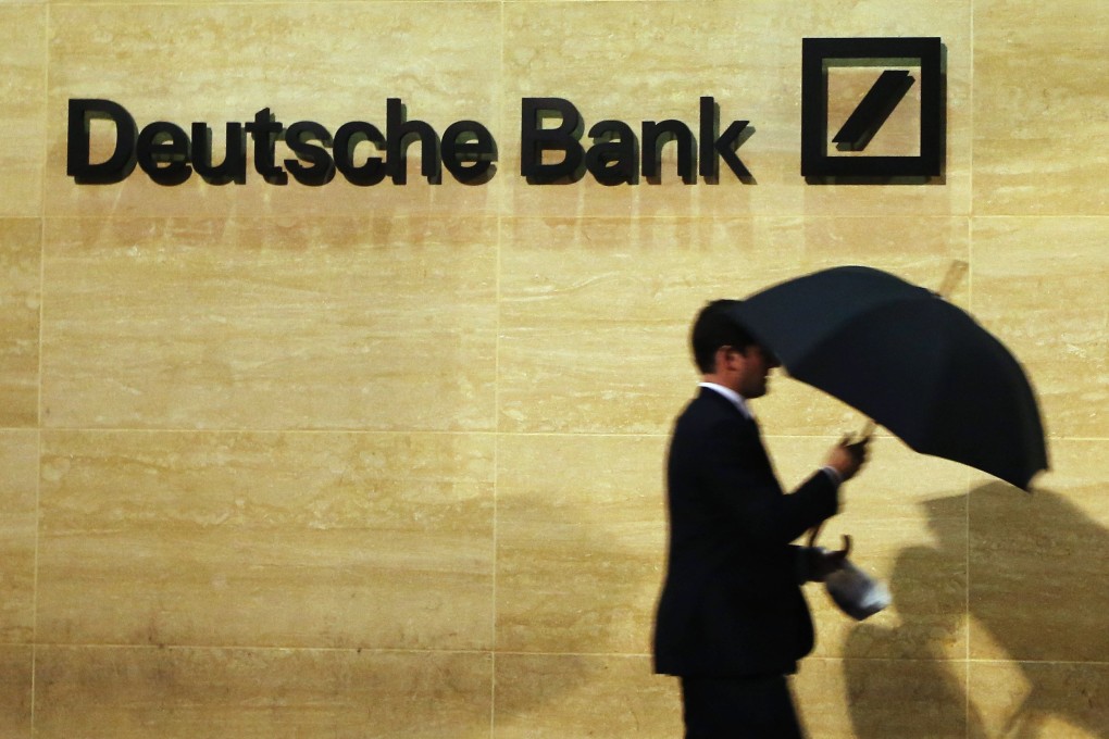 Deutsche Bank's third-quarter profit was almost wiped out after the firm was forced to increase its litigation reserves by €1.2 billion to €4.1 billion at the end of September. Photo: Reuters