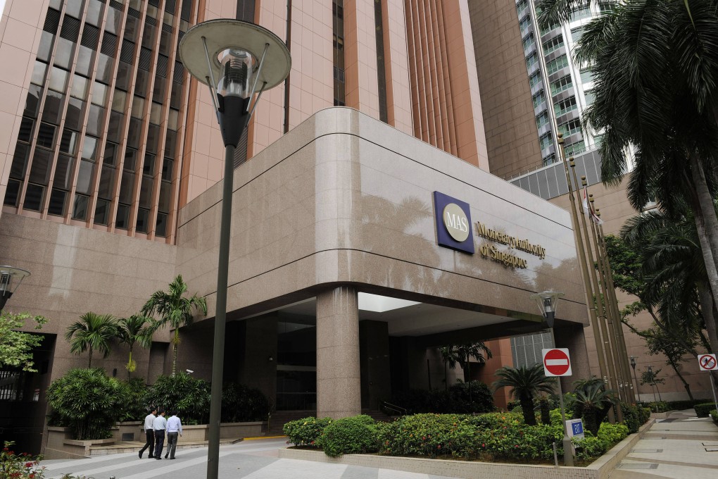 The Monetary Authority of Singapore raised alarms. Photo: Bloomberg