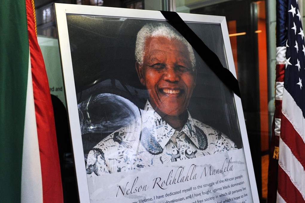 Former South African President Nelson Mandela