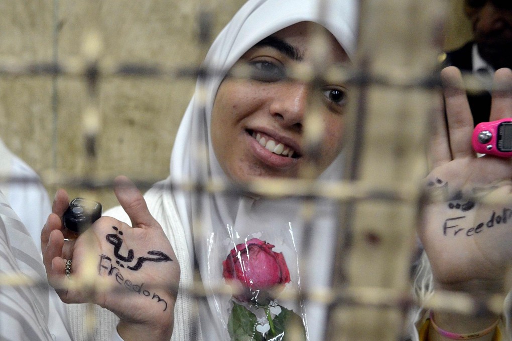 These Brotherhood supporters have been released. Photo: AFP