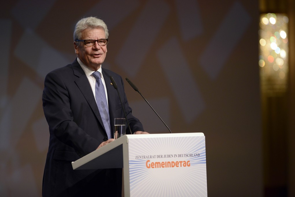 German President Joachim Gauck. Photo: AFP
