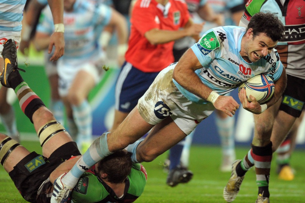 Scrum-half Mike Phillips makes an impact in his first game for Racing-Metro. Photo: AFP