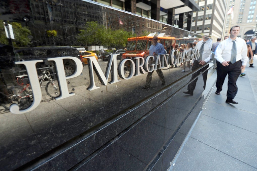 US authorities are examining whether JPMorgan violated anti-bribery laws by hiring the children and other relatives of well-connected politicians and clients in China. Photo: AFP