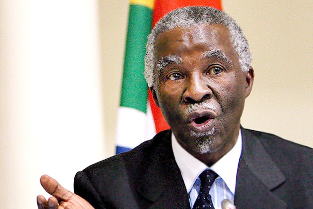 Thabo Mbeki. Photo: EPA