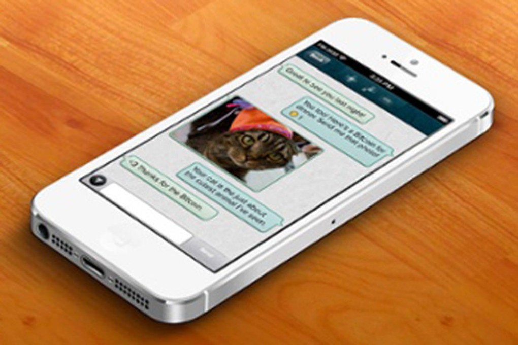 The Gliph app as seen on the iPhone. Photo: SCMP