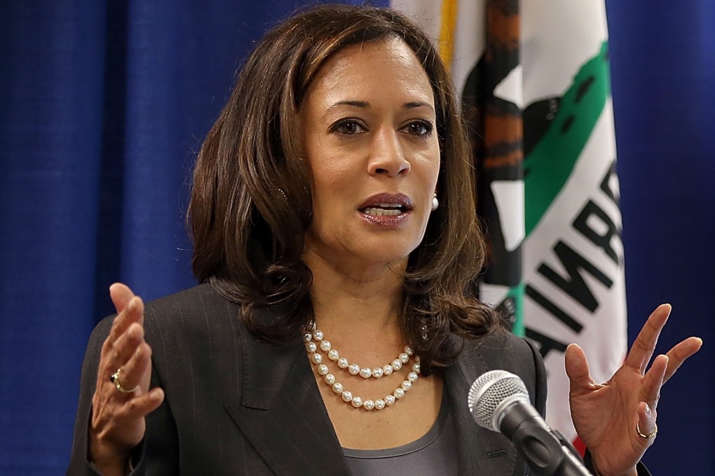 California's attorney general Kamala Harris. Photo: AFP