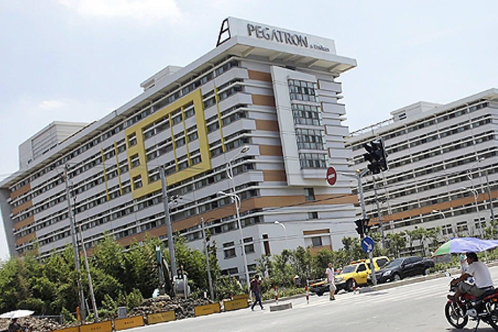Pegatron supplies iPhones and tablets. Photo: SCMP