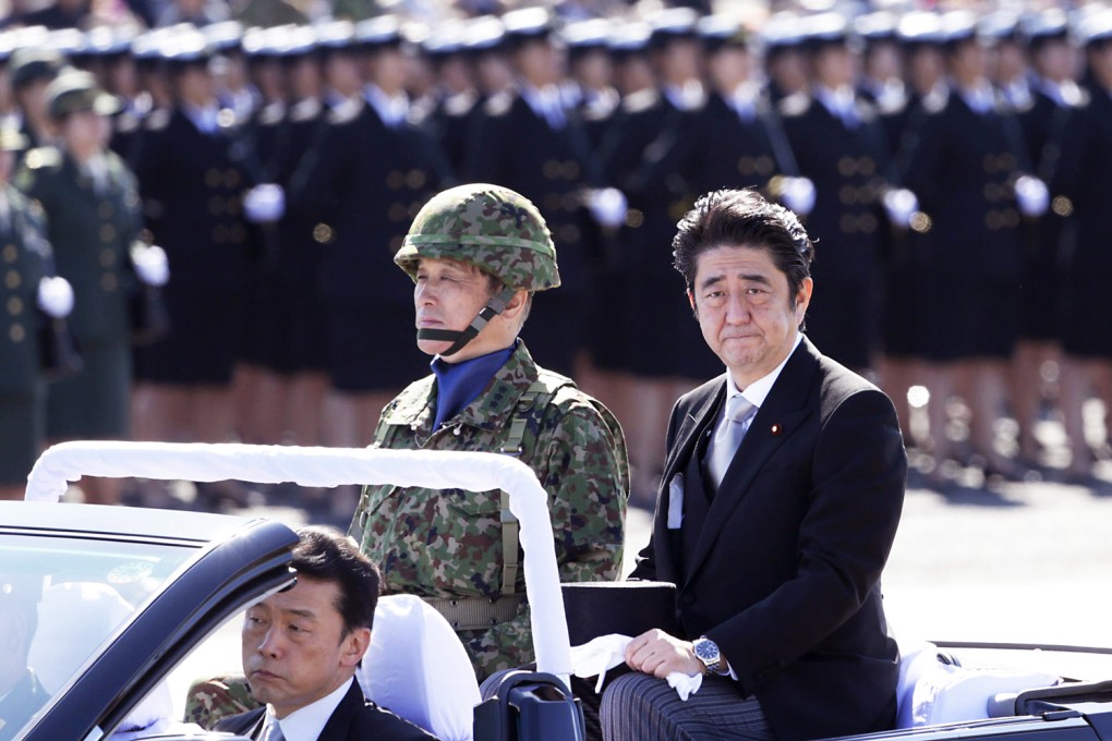 Prime Minister Shinzo Abe will boost Japan's defence. Photo: AP