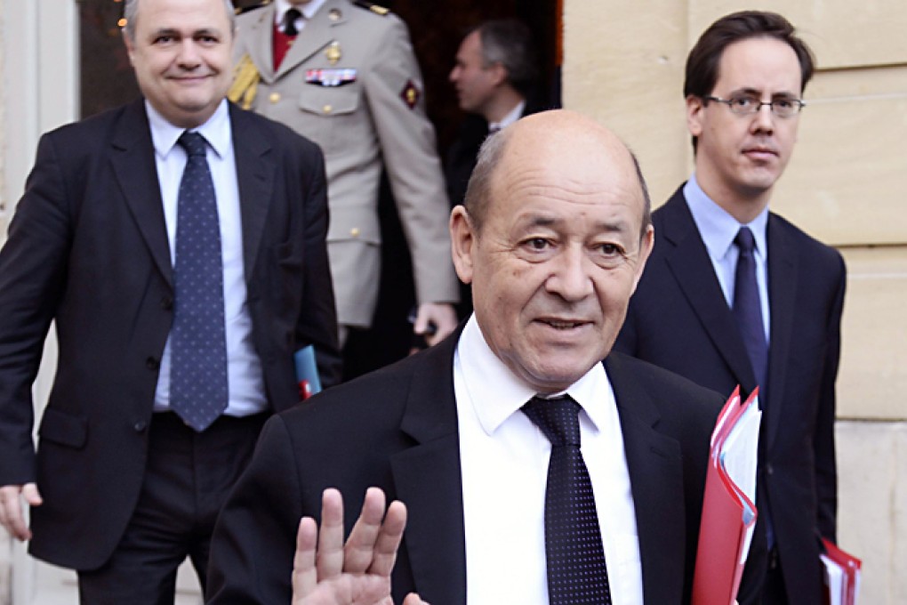 French Defence Minister Jean-Yves Le Drian insisted "public liberties will be covered" in the law. Photo: AFP