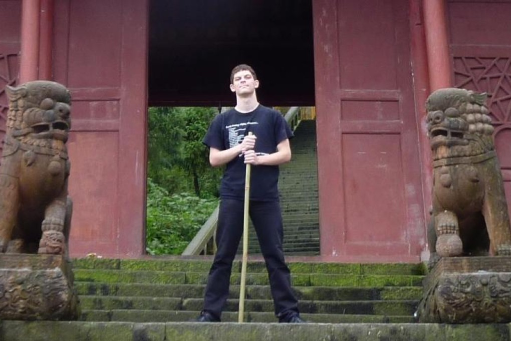 American Fulbright scholar Jesse Appell, who fancies himself an "intercultural comedian". Photo: Jesse Appell