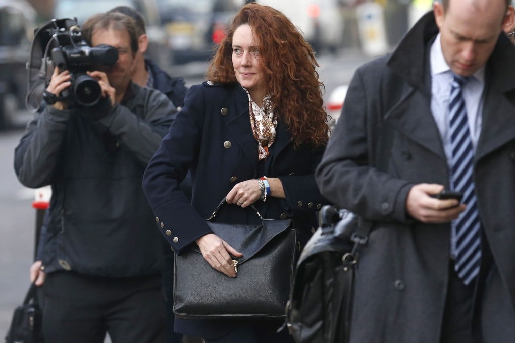 Former News International chief executive Rebekah Brooks arrives at the Old Bailey courthouse in central London. Photo: Reuters