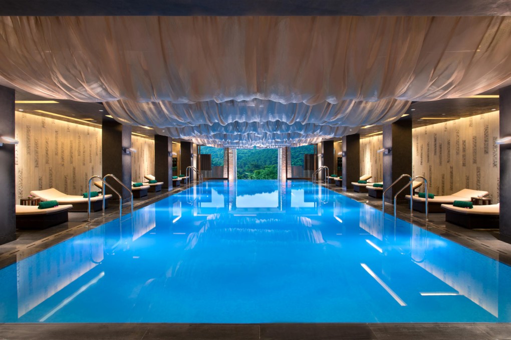 Indoor pool.
