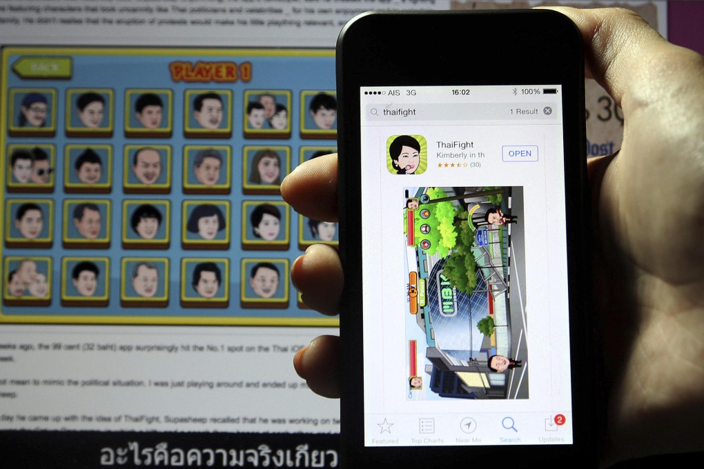 Thai Fight pits Thailand's politicians against each other. Photo: AP
