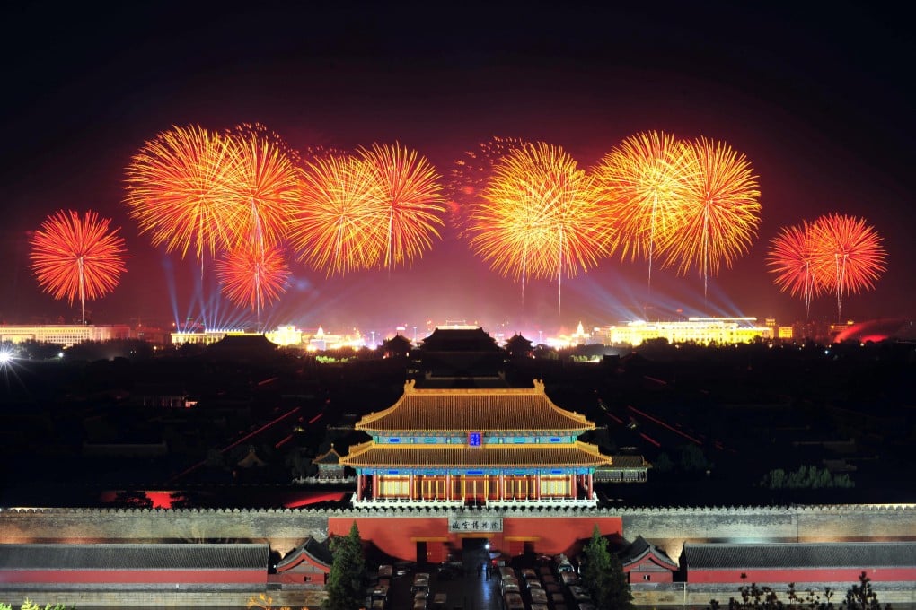 Fireworlks, like these in Tiananmen Square, could be banned this Lunar New Year. Photo: AFP
