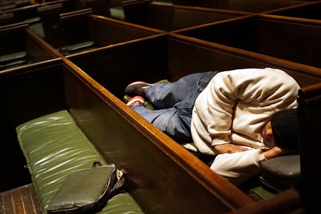 The act essentially made it an offence to sleep rough or to beg. Photo: AFP