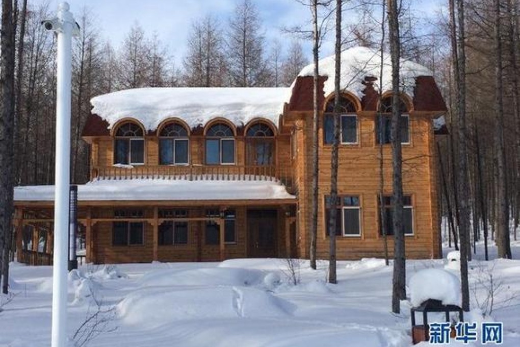 A photo of one of the resorts built by Mudanjiang city tax officials in Heilongjiang province. Photo: news.cnr.cn