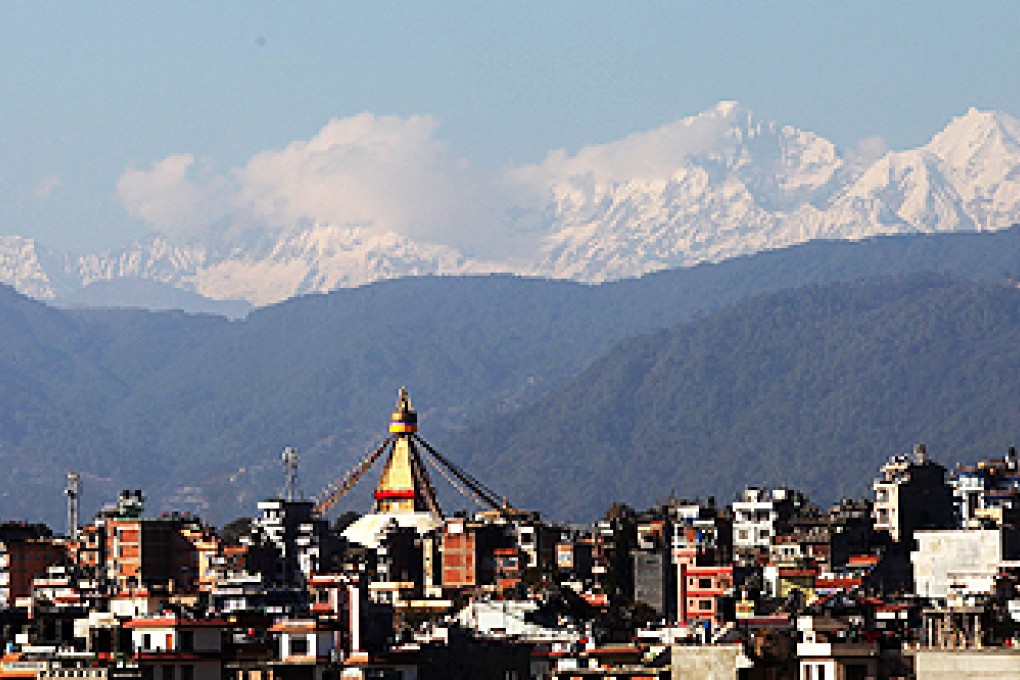 Two Chinese tourists were found dead in their hotel room in the popular tourist destination of Nagarkot. Photo: Xinhua