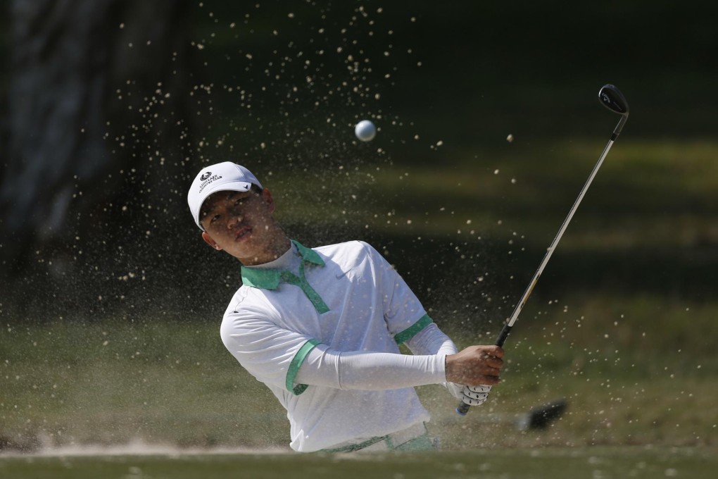 Guan Tianlang, 15, is being compared to world No 1 Tiger Woods. Photo: Reuters