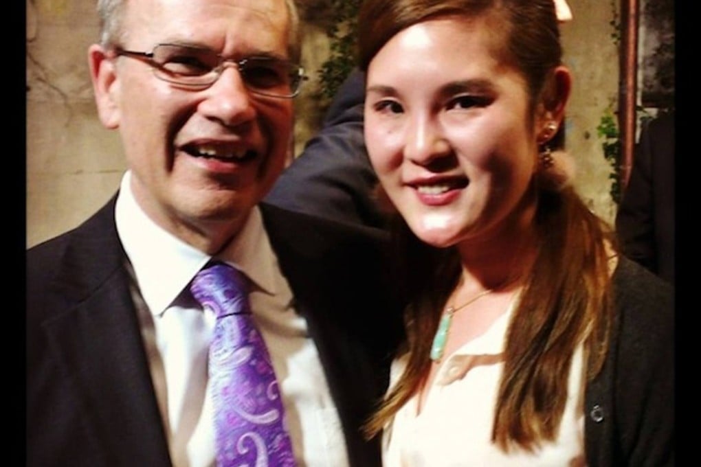 Auckland Mayor Len Brown and Bevan Chuang Ka-yan. Photo: SCMP