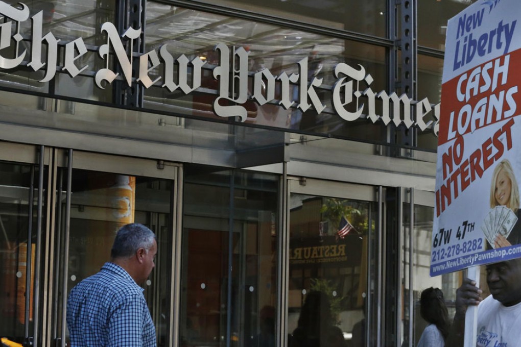 News media such as The New York Times are regularly blocked wholesale for long periods or censored on individual stories on the mainland.