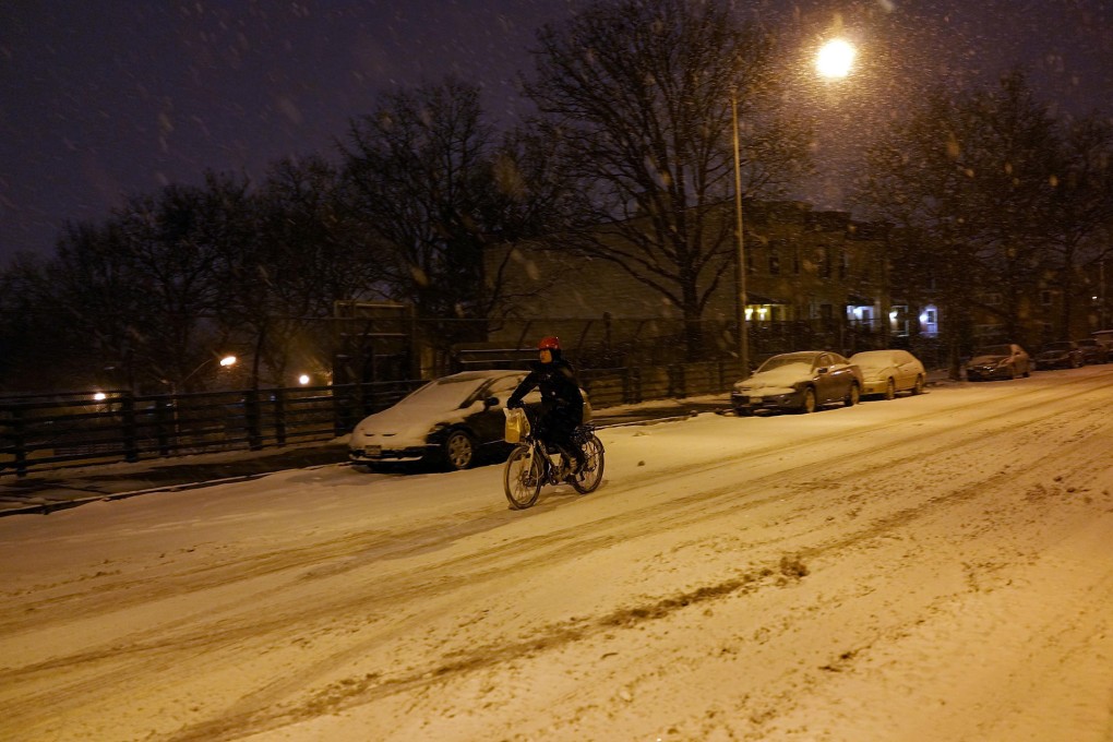 Some very cold weather in the United States. Photo: AFP