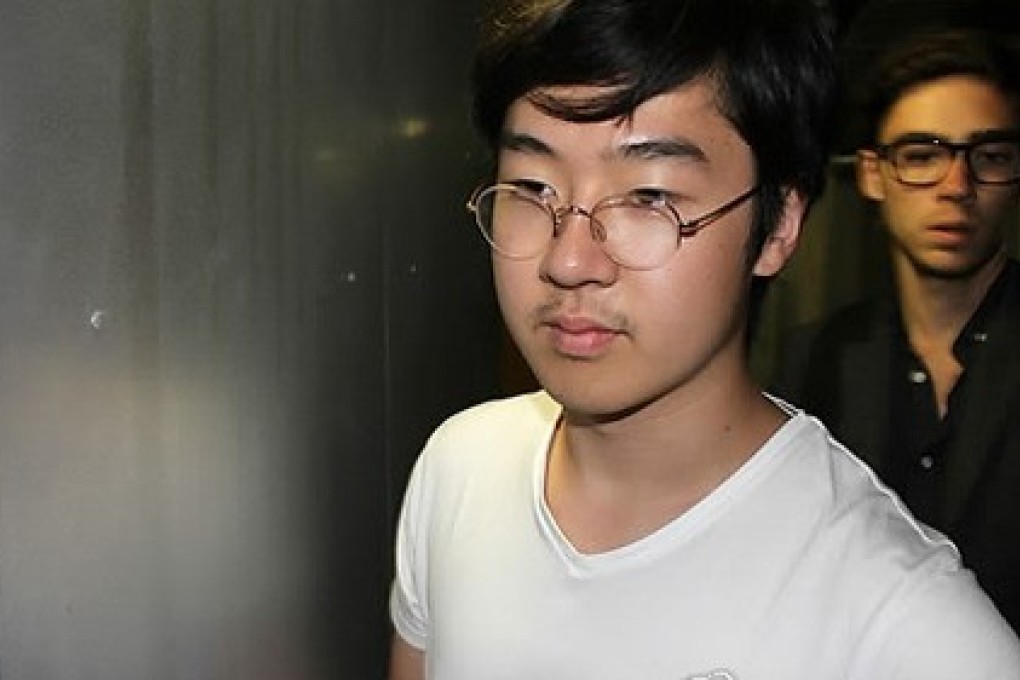 Kim Han-sol pictured in August on the Le Havre campus of Sciences-Po. Photo: SCMP Pictures